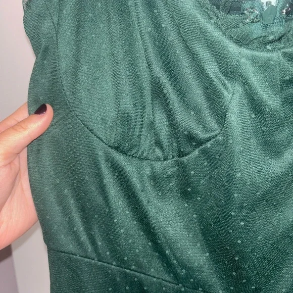 Lulu's Dark Green Maxi Dress - Picture 2 of 6
